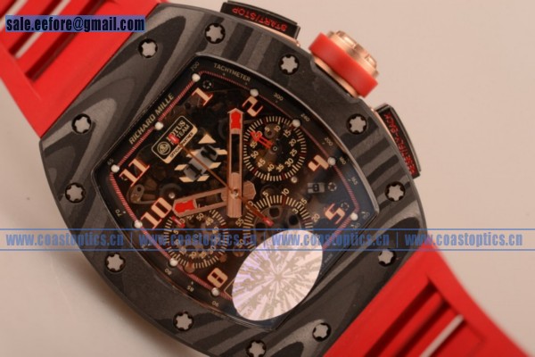 1:1 Clone Richard Mille RM 11-02 Chrono Watch RM 11-02 Carbon Fiber